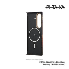 PITAKA - Ultra Slim ( Edge ) Case For Samsung Z Fold 7 - Sunset