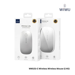 WIWU - WM101-C Wimice Lite Wireless Mouse ( 2.4G ) - Silver