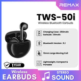 REMAX - TWS-50i Wireless Bluetooth Earbuds - Black