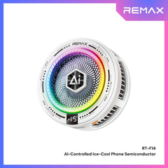 REMAX - RT-F14 AI-Controlled Ice-Cool Phone Cooler - White