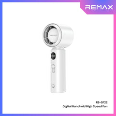 REMAX - RS-SF22 Digital High Speed Handheld Fan - White