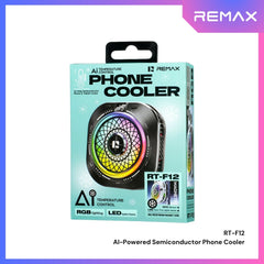 REMAX - RT-F12 AI-Powered Semiconductor Phone Cooler - White