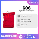 REMAX - 606 Digtal Double Backpack - Red