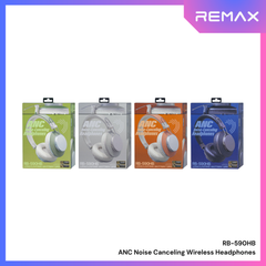 REMAX - RB-590HB ANC Noise Canceling Wireless Headphones - Green