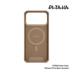 PITAKA - Aramid Pro Guard ( Cairn ) Case For iPhone 17 Pro Max - Sunset