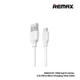 REMAX RC-138M Suji Pro Series 2.4A USB to Micro Charging Data Cable - White