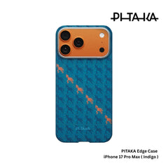 PITAKA - Happiness Rides ( Edge ) Case For iPhone 17 Pro Max - Indigo