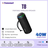Tronsmart - T8 Portable Bluetooth Speaker - Black