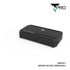 T-PRO - MNUPS 7 28000mAh Multifunctional DC Mini UPS ( 36W ) - Black