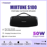 TRONSMART MIRTUNE S100 50W PORTABLE OUTDOOR SPEAKER