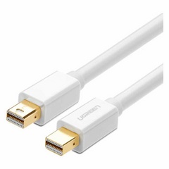 UGREEN MD111 MINI DP MALE TO MALE CABLE (2 M) WHITE