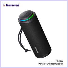 Tronsmart - T8 Portable Bluetooth Speaker - Black
