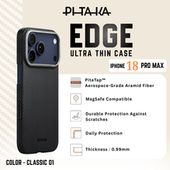 PITAKA---CLASSIC 01 EDGE CASE FOR IPH 17 PRO MAX