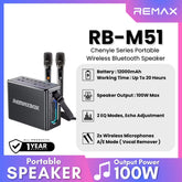 REMAX - RB-M51 5.4 Chenyie Series Portable Wireless Speaker With Light (100W) - Black