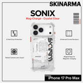 Skinarma - Sonix Magsafe Case For iPhone 17 Pro Max - Crystal Clear