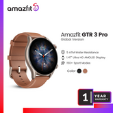 AMAZFIT GTR 3 PRO SMART WATCH-Brown