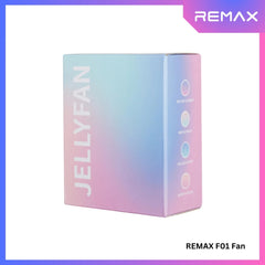 REMAX F01 Jelly Hanging Neck Fan - Rainbow