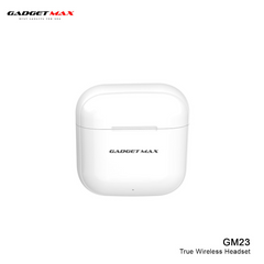 GADGET MAX - GM23 Tiny Cube Bluetooth Wireless Earbuds - White