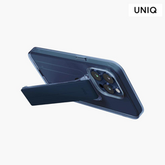 UNIQ iPhone 15 Pro Max Heldro Mount + Holder Case - Deep Blue