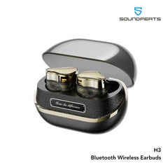 Soundpeats - H3 Bluetooth Wireless Earbuds - Black