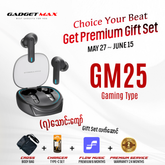 GADGET MAX GM25 Gaming Wireless True Wireless TWS Earbuds - Black