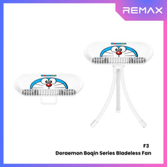 REMAX F3 Doraemon Boqin Series Bladeless Fan - White