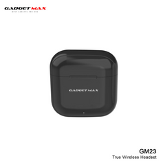 GADGET MAX - GM23 Tiny Cube Bluetooth Wireless Earbuds - Black