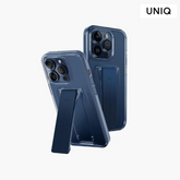 UNIQ iPhone 15 Pro Heldro Mount + Holder Case - Deep Blue