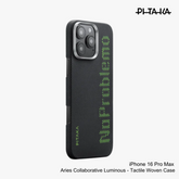 PITAKA - iPhone 16 Pro Max Case ( Aries Tactile Woven ) - NoProblemo