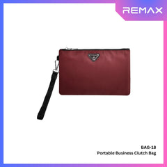 REMAX - BAG-18 Portable Business Clutch Bag - Red