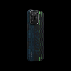 PITAKA - iPhone 16 Pro Max Case ( Aries Tactile Woven ) - Credit Card