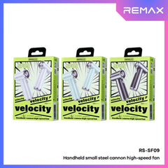 REMAX - RS-SF09 Handheld Cannon High Speed Fan (2500mAh) - White