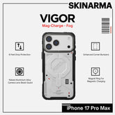 Skinarma - Vigor Magsafe Case For iPhone 17 Pro Max - Fog