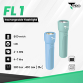 T-PRO - TP-FL 1 Recharagable Flashlight - Blue