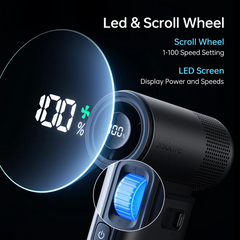 Jisulife - Handheld Fan Ultra 2 ( 9000mAh )- Dark Grey