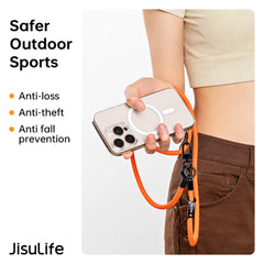 JisuLife - GHA03G Lanyard Neck Strap - Orange