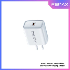 REMAX RP-U137 Kiddy Series 25W Fast Charger (1PD) - White