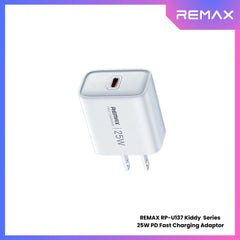 REMAX RP-U137 Kiddy Series 25W Fast Charger (1PD) - White
