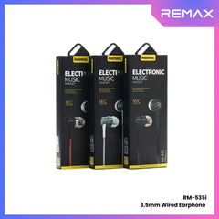 REMAX - RM-535I 3.5mm Wired Earphone - Red