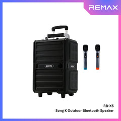 REMAX - RB-X5 Song K Outdoor Pull Rod Bluetooth Speaker (50W) - Black