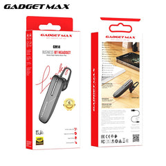 GADGET MAX - GM14 Single Bluetooth Headset - Black