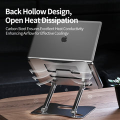RTAKO - RS-CP75A Dual-Layer Carbon Steel Laptop Stand