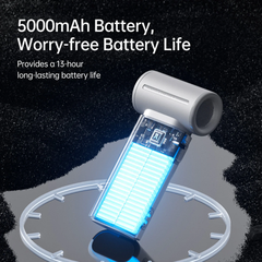 JisuLife - Handheld Fan Life 9 ( 5000mAh ) - Pink