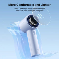 JisuLife - Handheld Fan Life 10S (5000mAh) - Sunny Blue