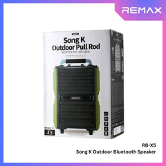 REMAX - RB-X5 Song K Outdoor Pull Rod Bluetooth Speaker (50W) - Black