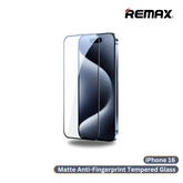 iPhone 16 >> REMAX Matte HD Tempered Glass Future large Curved Edge Series - Clear