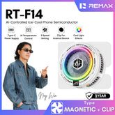 REMAX - RT-F14 AI-Controlled Ice-Cool Phone Cooler - White