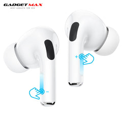 GADGET MAX GM20 PRO ANC Bluetooth Wireless Earbuds - White