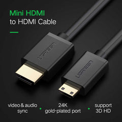 UGREEN - HD108 High quality Mini HDMI to HDMI Cable (1.5m)