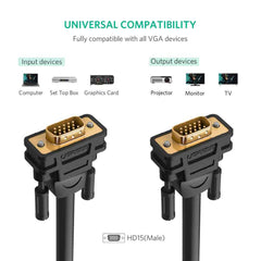 UGREEN - VG101 VGA Male to Male Cable - 10M
